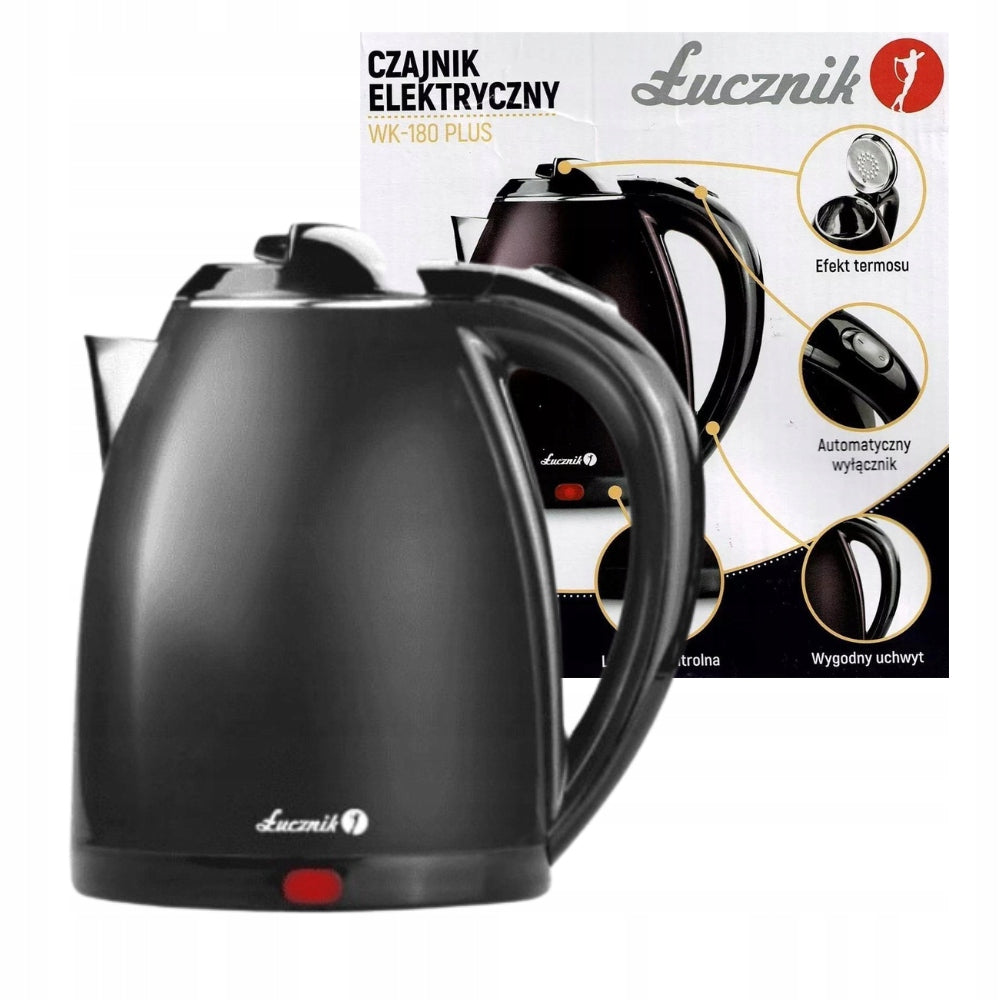 ELECTRIC KETTLE CORDLESS TOURIST STAINLESS STEEL 1,8L 1800W