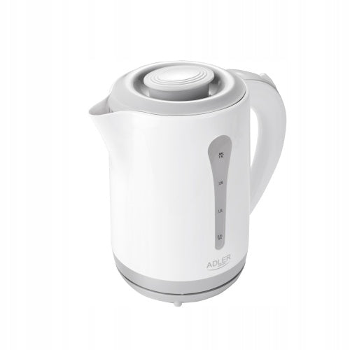 ELECTRIC KETTLE PLASTIC 2,5L WHITE 1850W STRONG QUIET ADLER 1244 Manufacturer code ad_1244