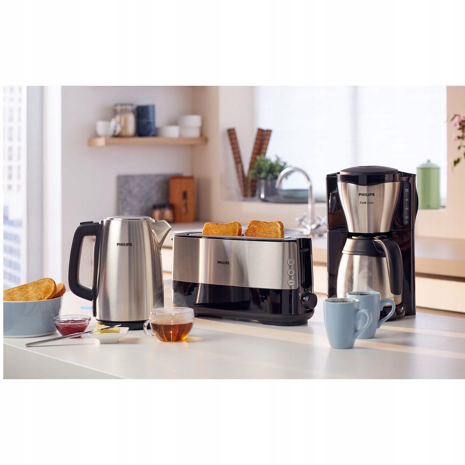 ELECTRIC KETTLE Philips HD9351 2200W SILVER Stainless Steel 1,7L Manufacturer code HD9351/90
