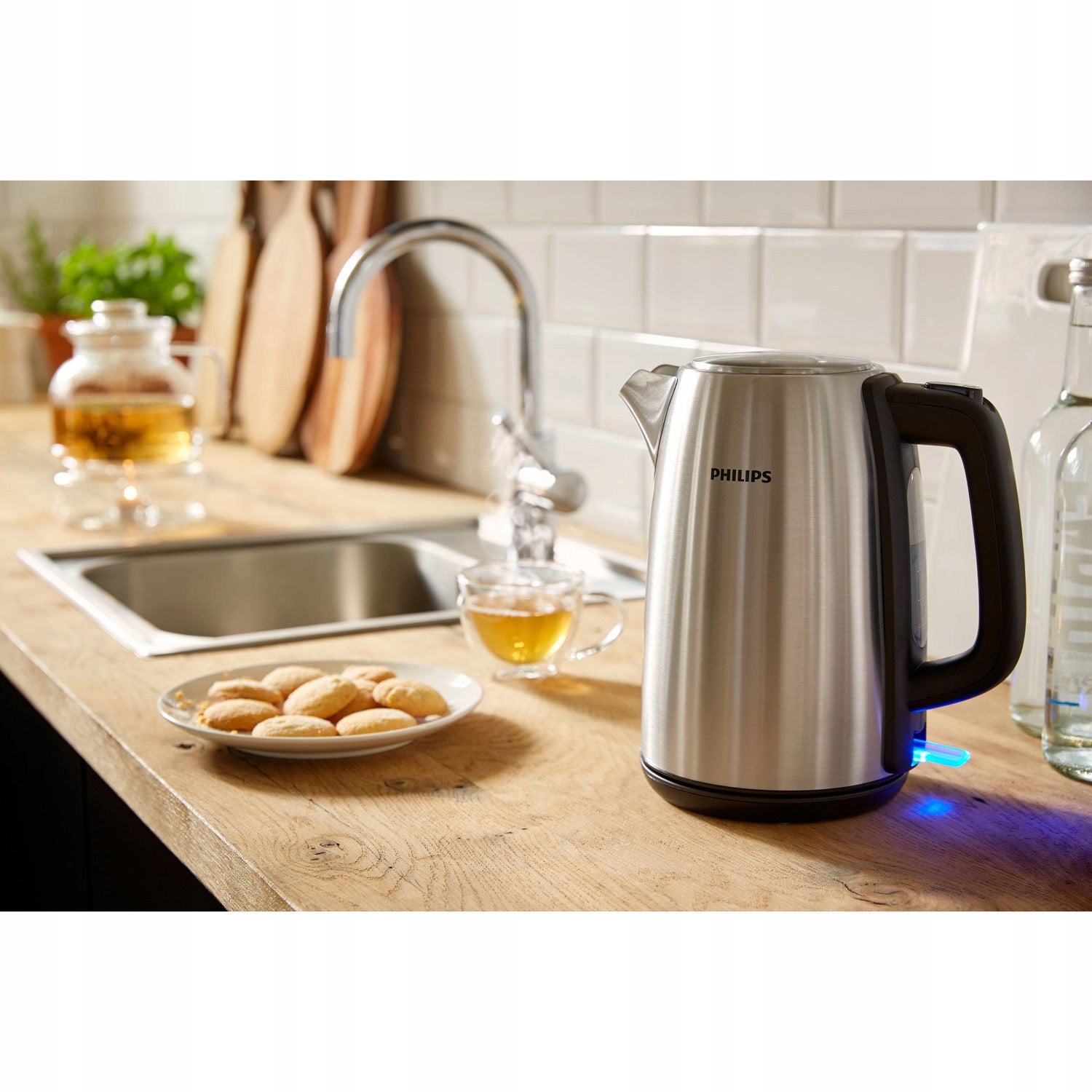 ELECTRIC KETTLE Philips HD9351 2200W SILVER Stainless Steel 1,7L Packaging status original