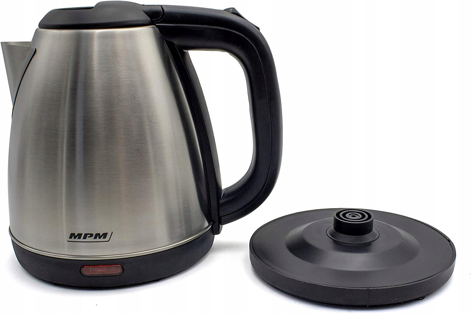 ELECTRIC KETTLE SILVER STEEL 1L 1600W Brand MPM
