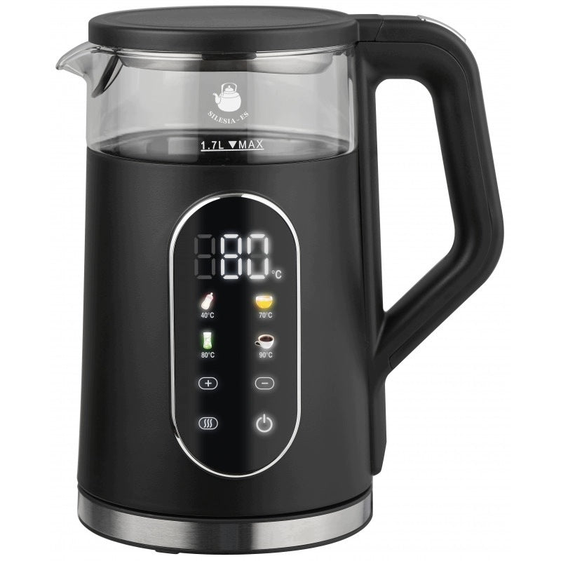 ELECTRIC KETTLE TEMPERATURE CONTROL 1,7L TOUCH GLASS 2200W Manufacturer code 5905155043481