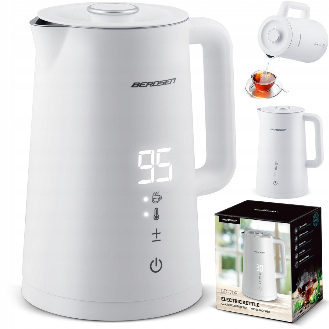 ELECTRIC KETTLE TEMPERATURE CONTROL 2200W TOUCH PANEL 1,7L