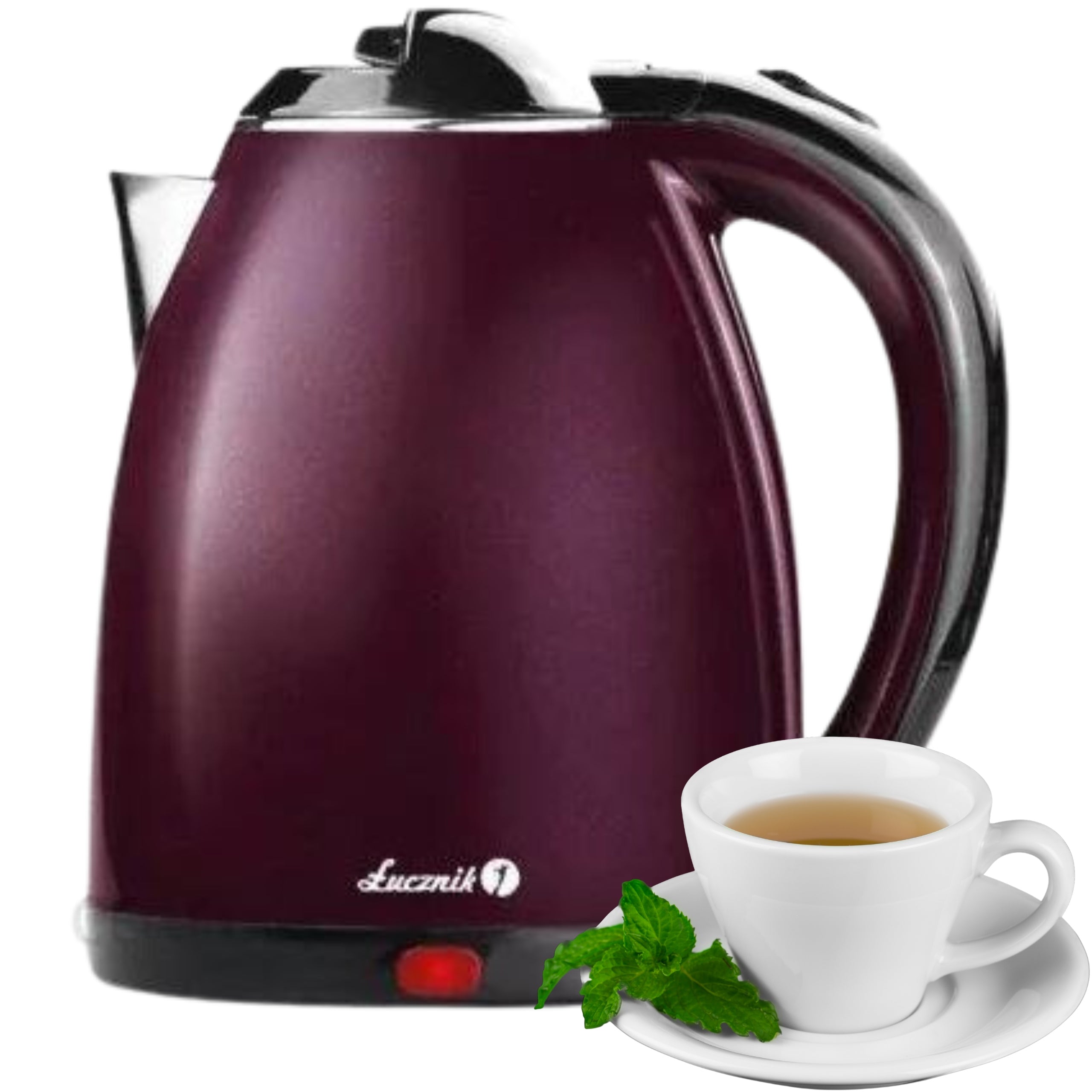 ELECTRIC KETTLE ŁUCZNIK WK-180 PLUS STRONG 1800W PURPLE GLOSS Manufacturer code WK-180 PLUS