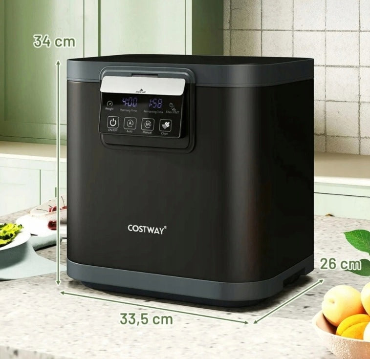 ELECTRIC KITCHEN COMPOSTER WITH ACTIVATED CARBON FILTERS SHREDDER Manufacturer code ES10482DE-BK