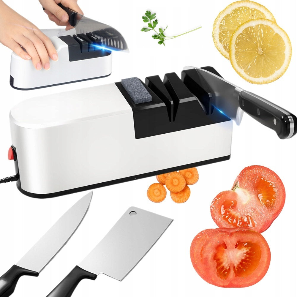 ELECTRIC KNIFE SHARPENER WITH HIGH EFFICIENCY AND FAST SPURTING