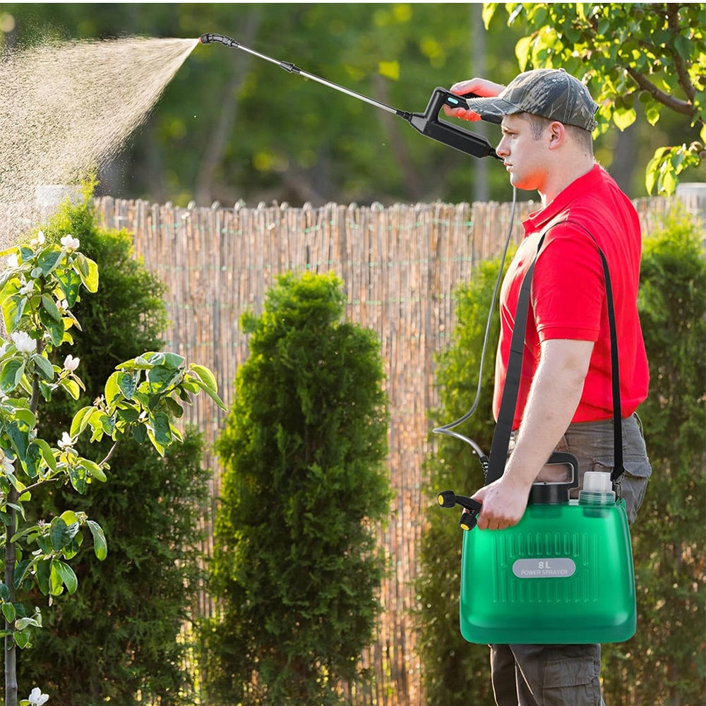 ELECTRIC LAWN CLEANING BACKPACK SPRAYER WITH 4 NOZZLES +USB Brand no brand