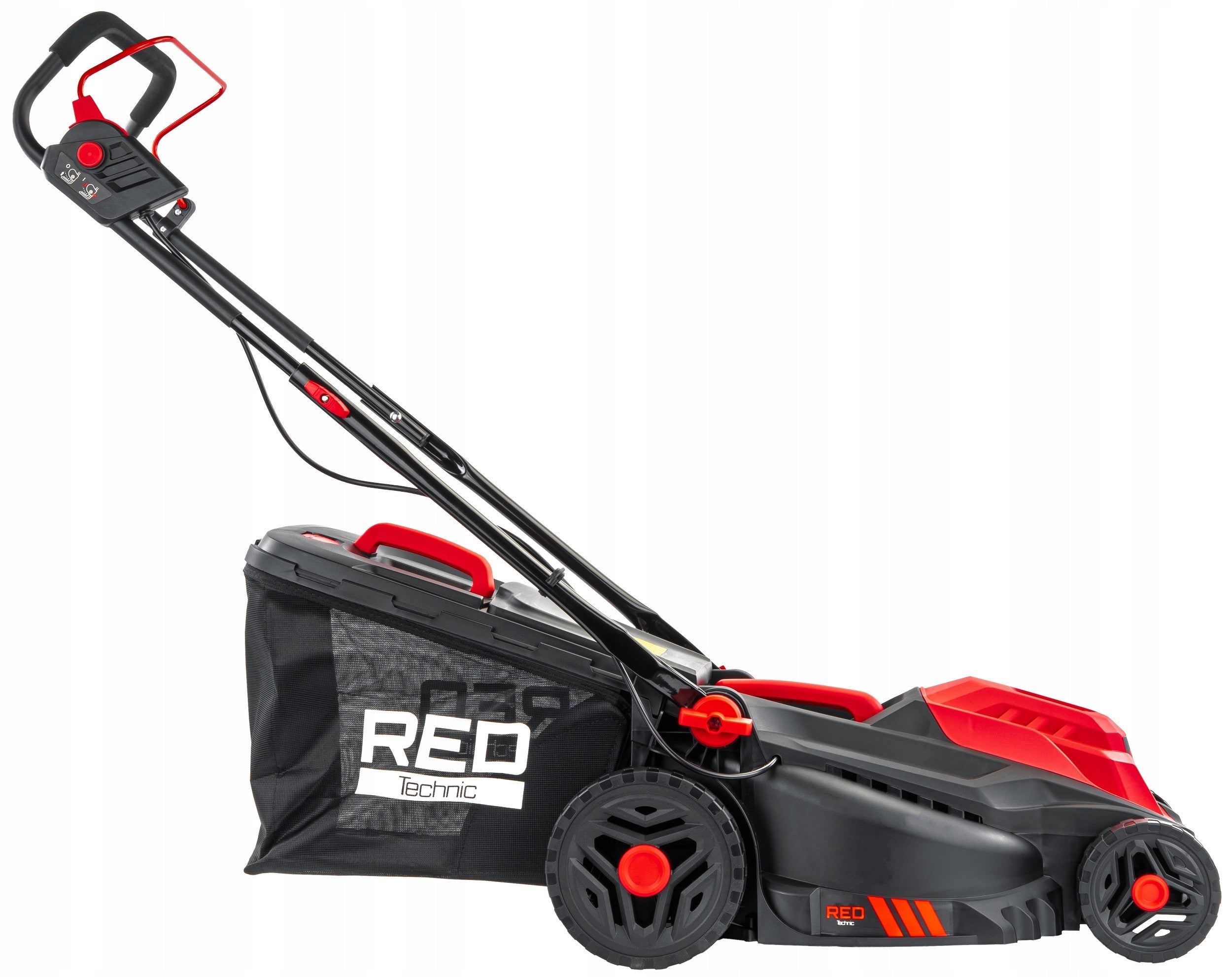 ELECTRIC LAWN MOWER 2600W KNIFE 38CM ADJUSTMENT LIGHT LARGE BASKET 42L Basket capacity 42 l