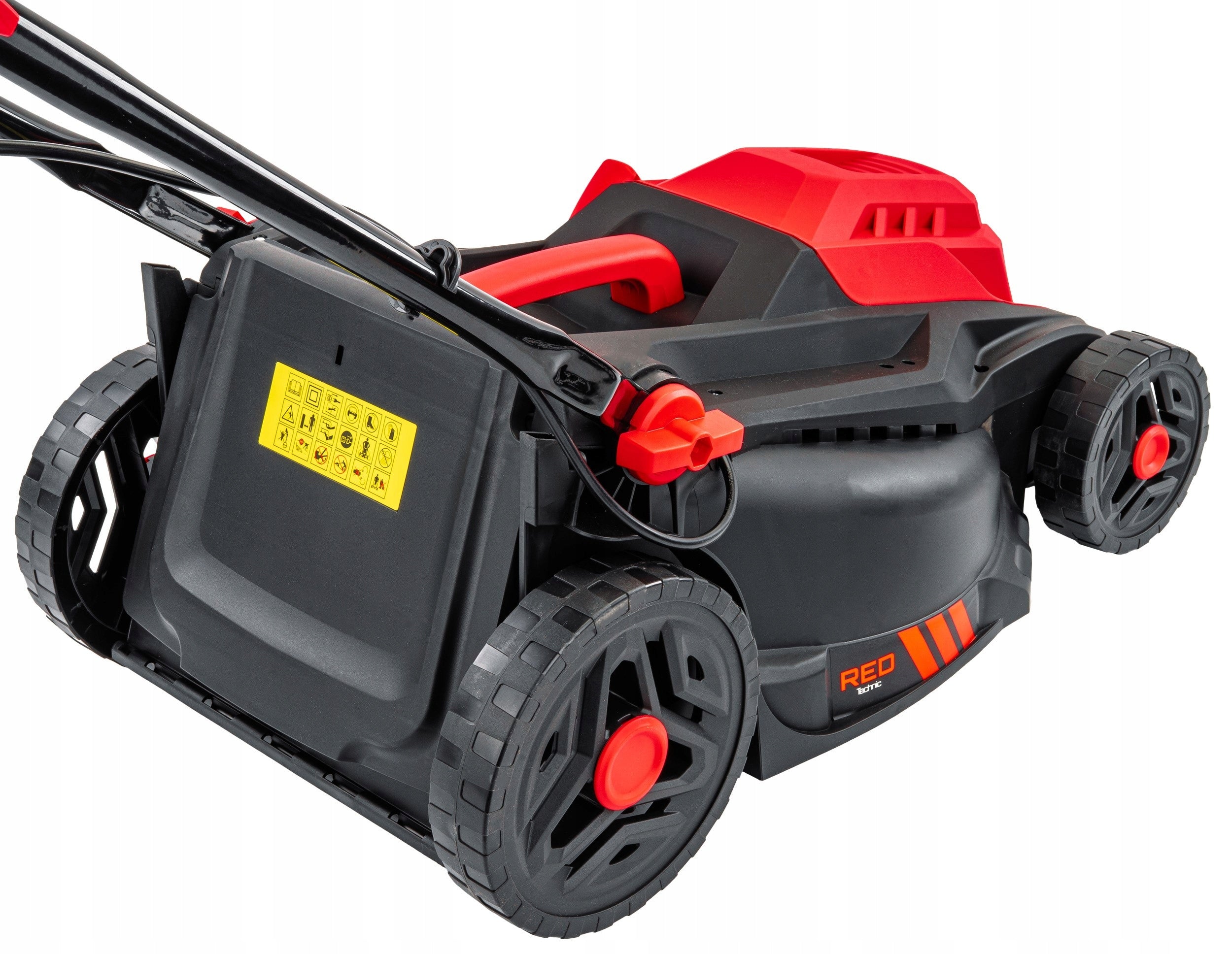 ELECTRIC LAWN MOWER 2600W KNIFE 38CM ADJUSTMENT LIGHT LARGE BASKET 42L Tool weight 11.5 kg