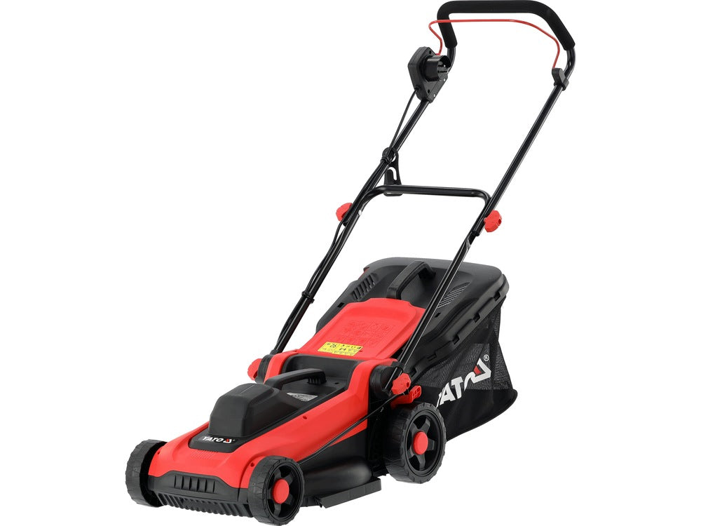 ELECTRIC LAWN MOWER POWER 1500W WIDTH 36CM BASKET 40L ADJUSTMENT Packaging status original