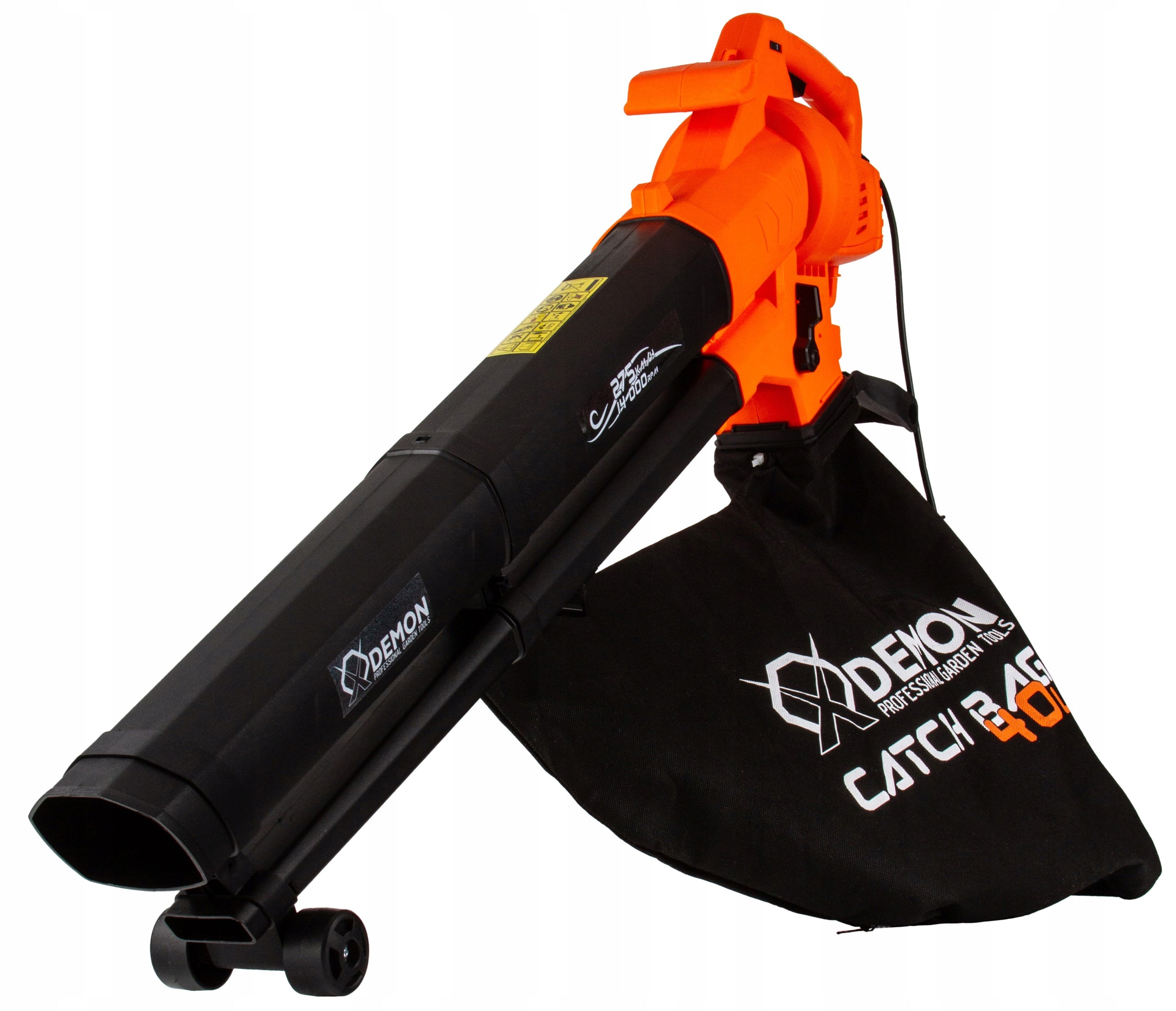 ELECTRIC LEAF BLOWER 3500W GARDEN 3IN1 VACUUM CLEANER SHREDDER 40L Packaging status original