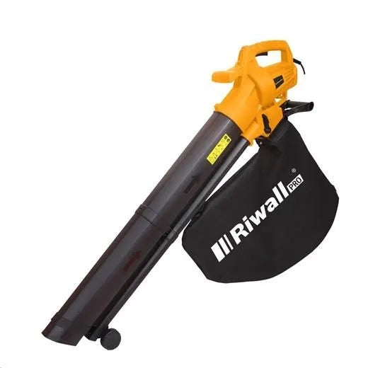 ELECTRIC LEAF VACUUM CLEANER 45L Riwall REBV3200E SHREDDER Tool weight 5 kg