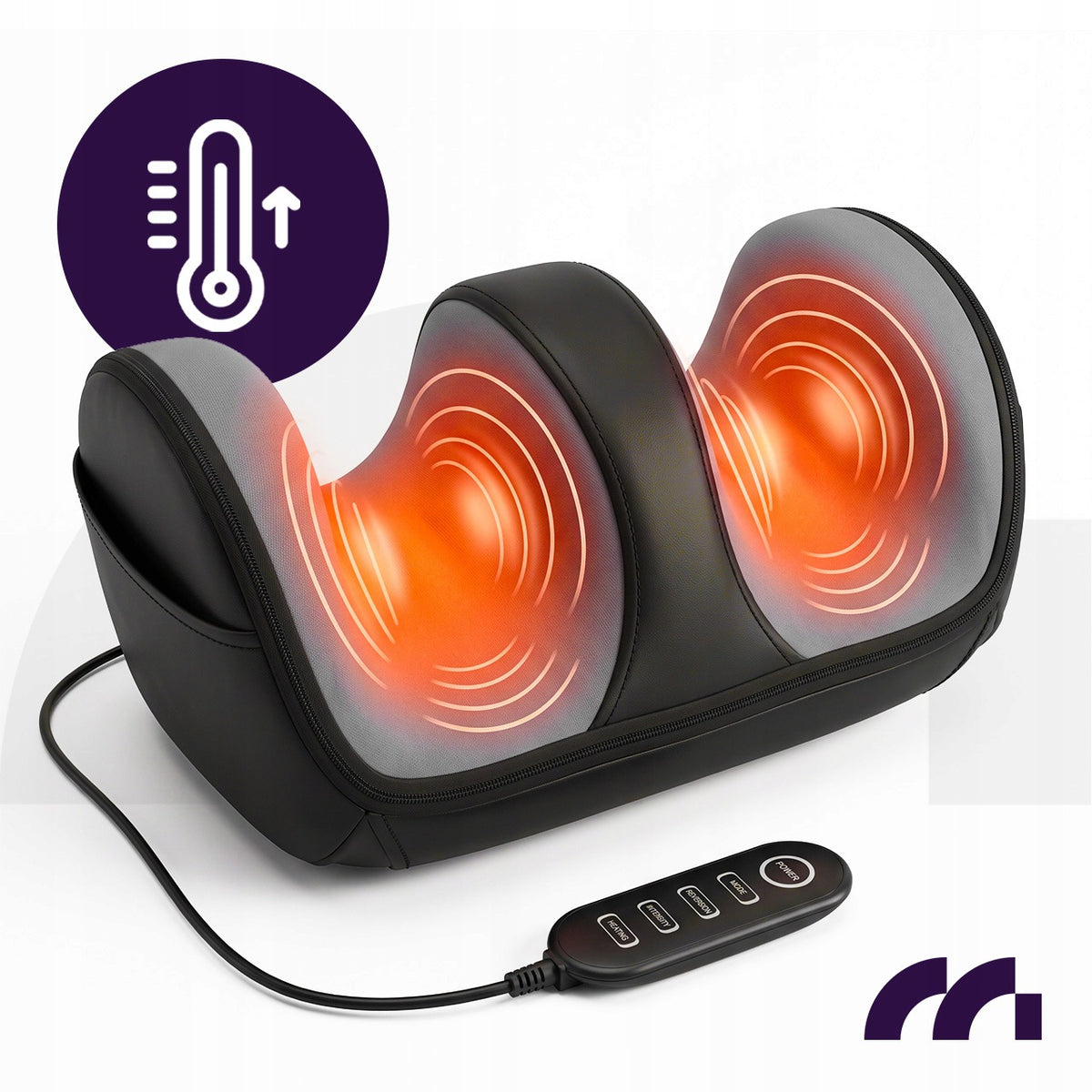 ELECTRIC LEG MASSAGER WITH HEATING MULTIFUNCTIONAL SHIATSU ROLLERS Medical device no