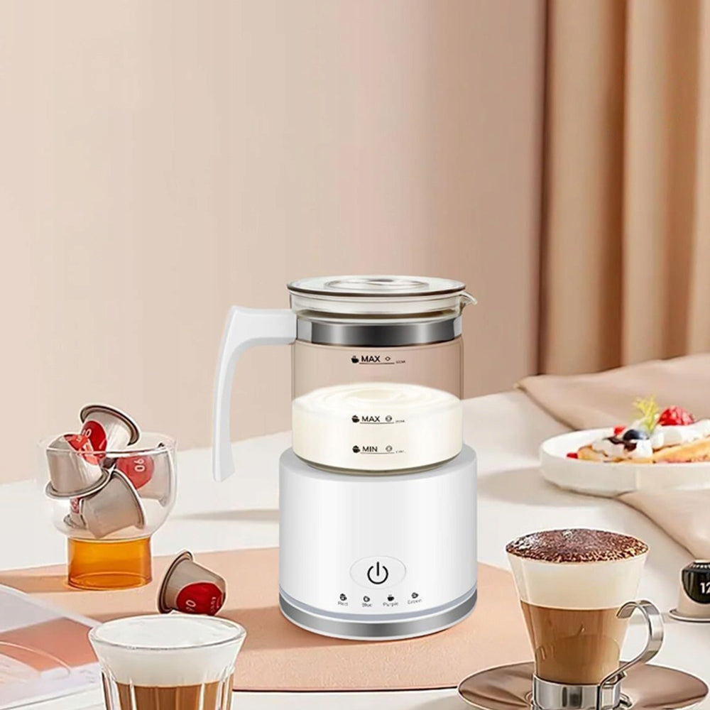 ELECTRIC MILK FROTHER 500ML 600W FOUR-FUNCTION FOR CAPPUCCINO Packaging status original