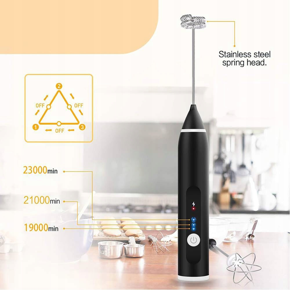ELECTRIC MILK FROTHER MIXING WAND MIXER FOR MATCHY USB Manufacturer code AG241215022177