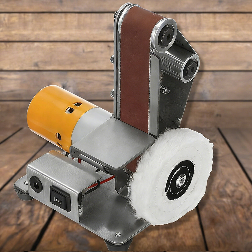 ELECTRIC MULTIFUNCTIONAL BELT SANDER METAL KNIVES RESIN 7 SPEEDS Power supply type rechargeable battery