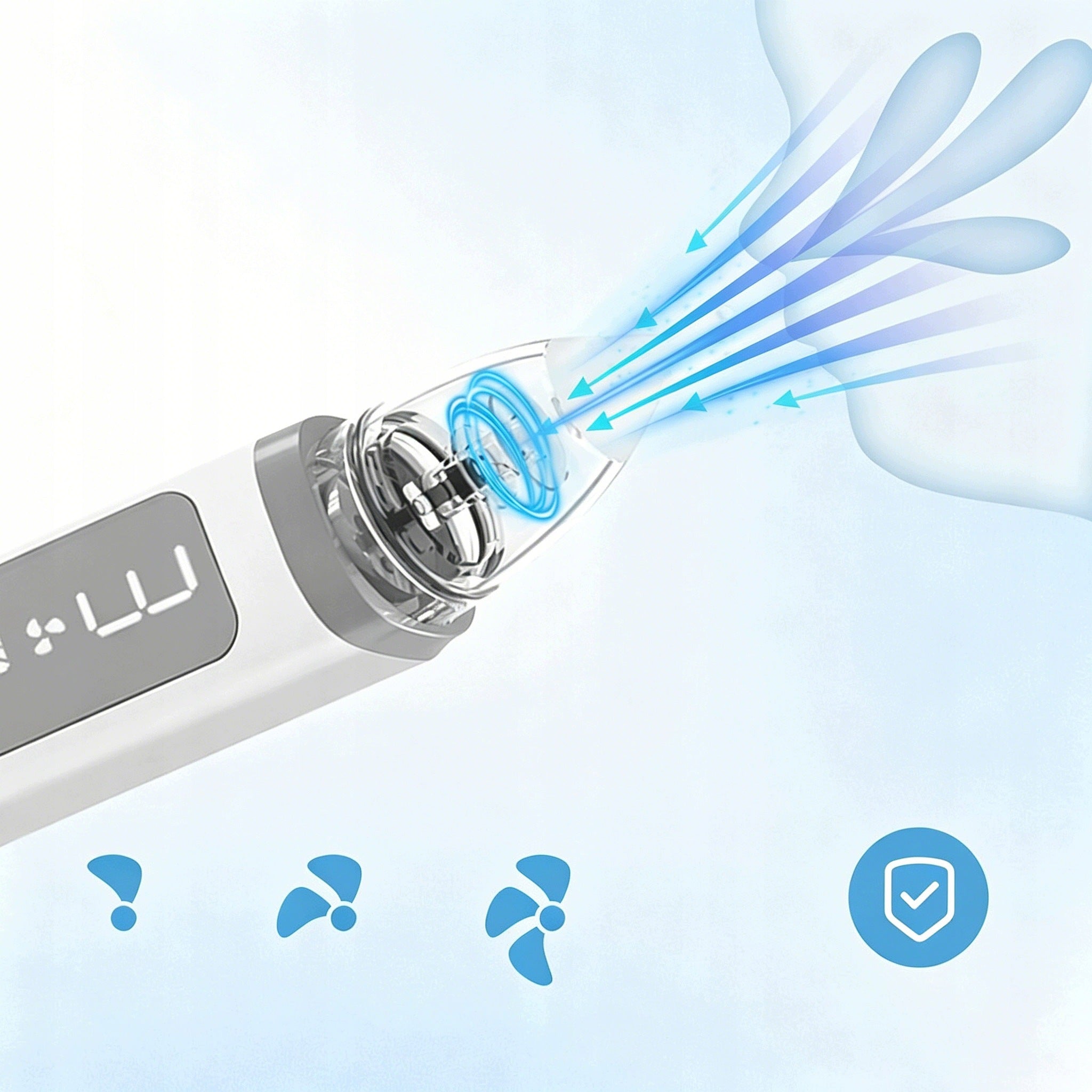 ELECTRIC NASAL ASPIRATOR FOR BABIES WITH ADJUSTABLE POWER AND TIPS Medical device no