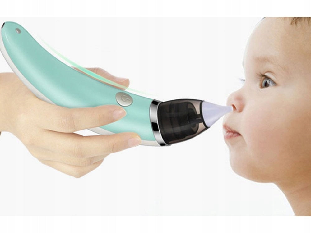 ELECTRIC NASAL ASPIRATOR RUNNY NOSE EXTRACTOR ON USB ADJUSTABLE Packaging status original