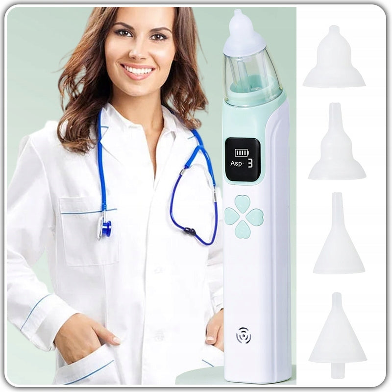 ELECTRIC NASAL ASPIRATOR RUNNY NOSE VACUUM CLEANER FOR CHILDREN - USB CHARGING Medical device no