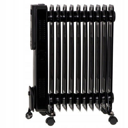 ELECTRIC OIL HEATER 11 RIBS 3 POWERS THERMOSTAT 2500W LED REMOTE CONTROL Packaging status original