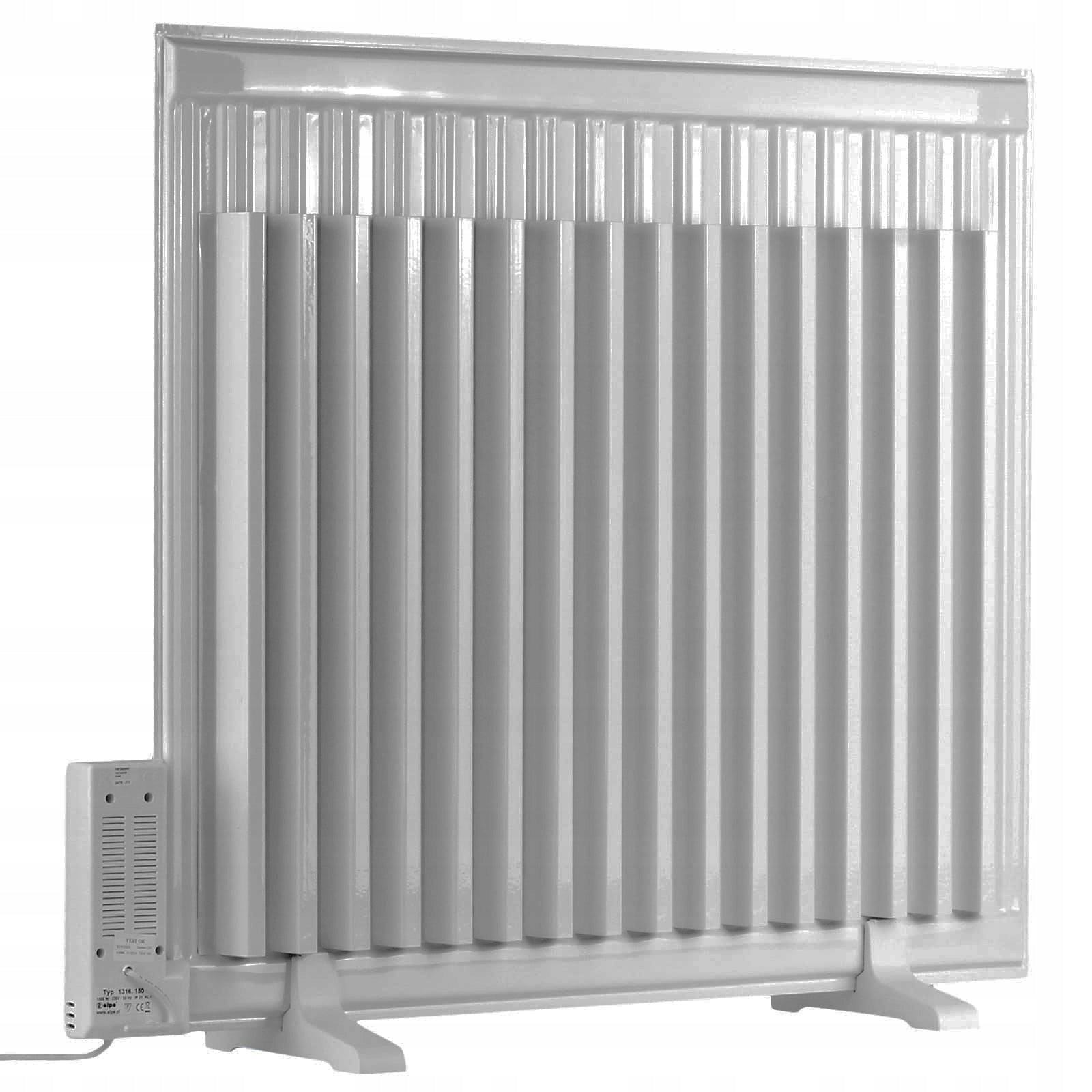 ELECTRIC OIL PANEL HEATER 1500W EKO 78 cm x 66 cm GW WHITE Brand Elpe