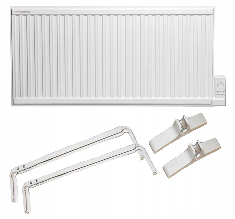 ELECTRIC OIL PANEL RADIATOR WHITE 1250 W EKO OLEJAK EKO 138x60 cm