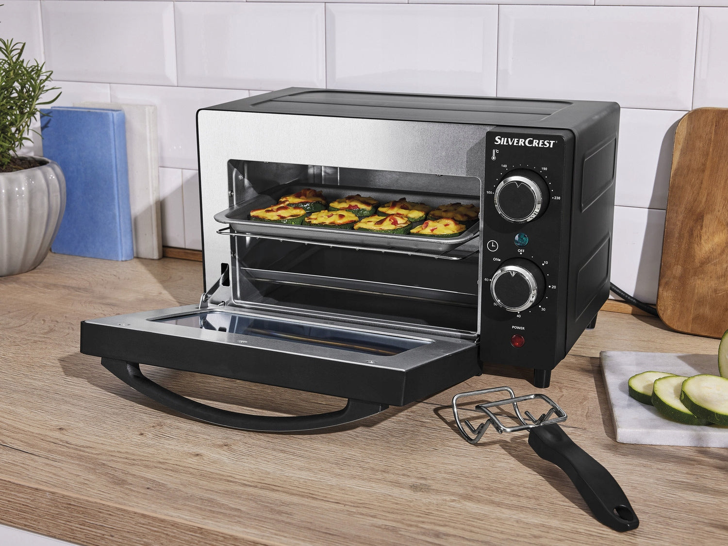 ELECTRIC OVEN 9L 800W TOASTER GRILL Brand SilverCrest