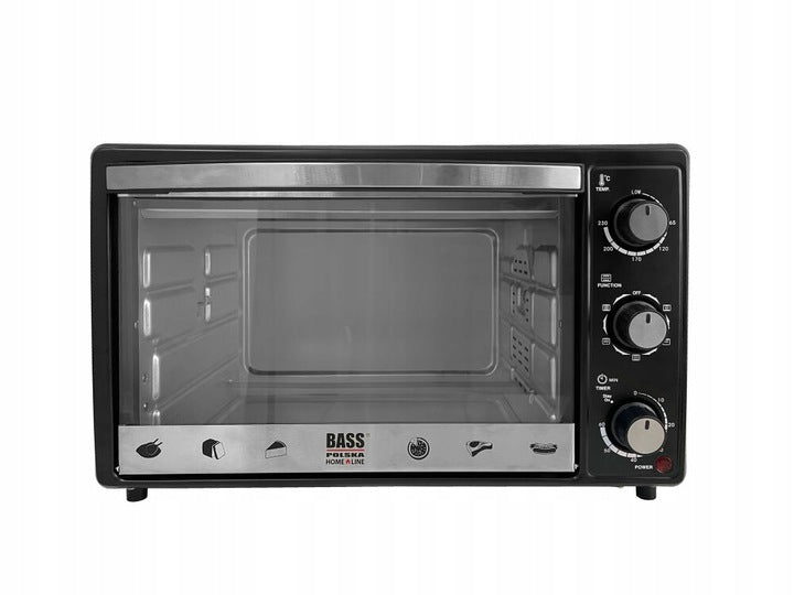 ELECTRIC OVEN ROSE GRILL DRYER BASS Poland Manufacturer code 10371 PIEKARNIK ELEKTRYCZNY 3w1 230V GRILL