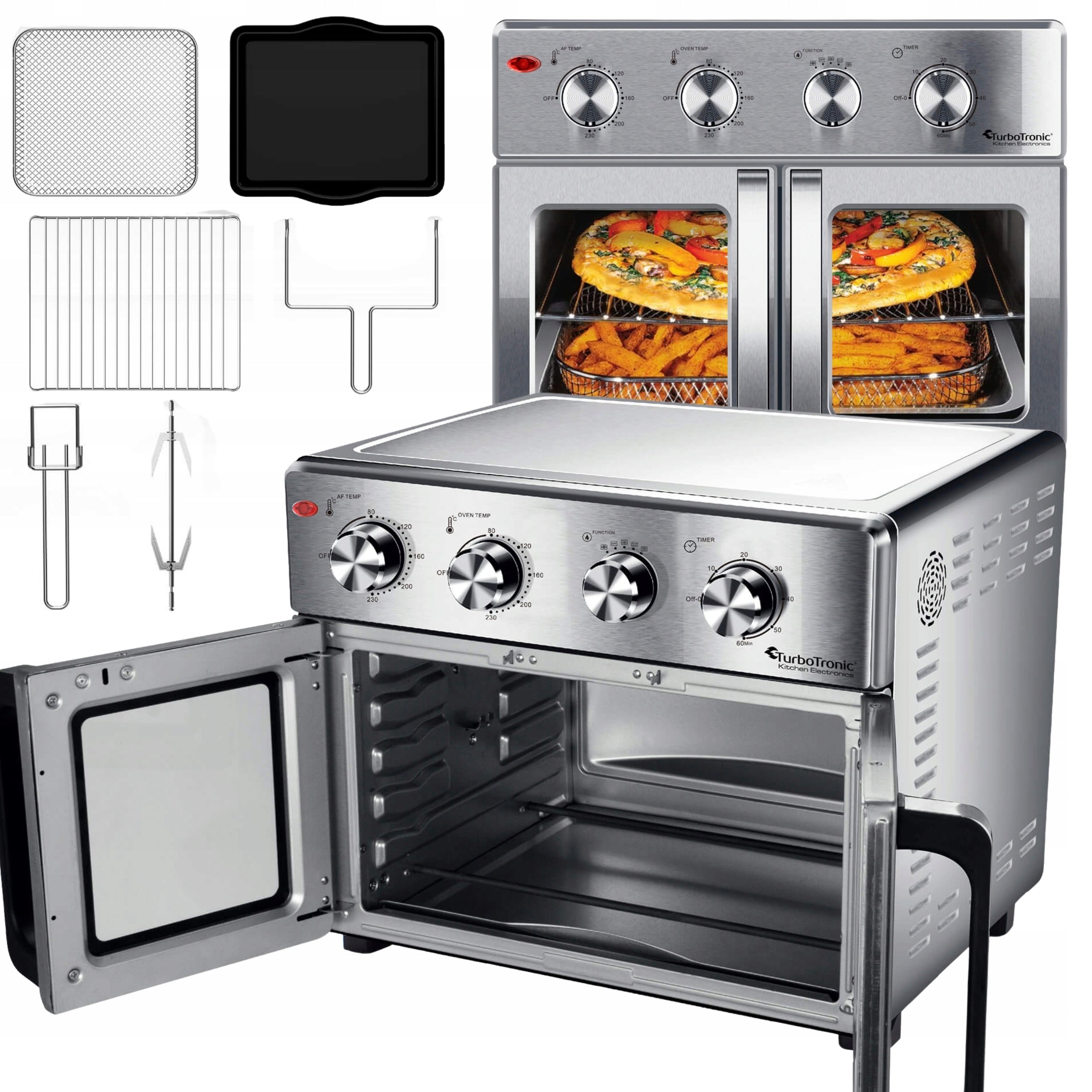 ELECTRIC OVEN ROTISSERIE FRYER GRILL 32L FAT-FREE AIR FRYER