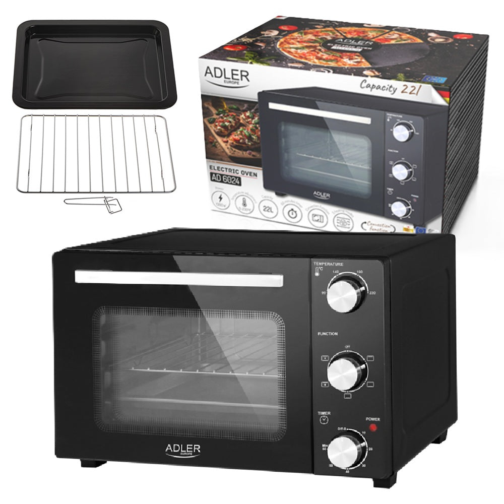 ELECTRIC OVEN SPIT OVEN THERMOCOUPLE 22L FREESTANDING STOVE AD6024