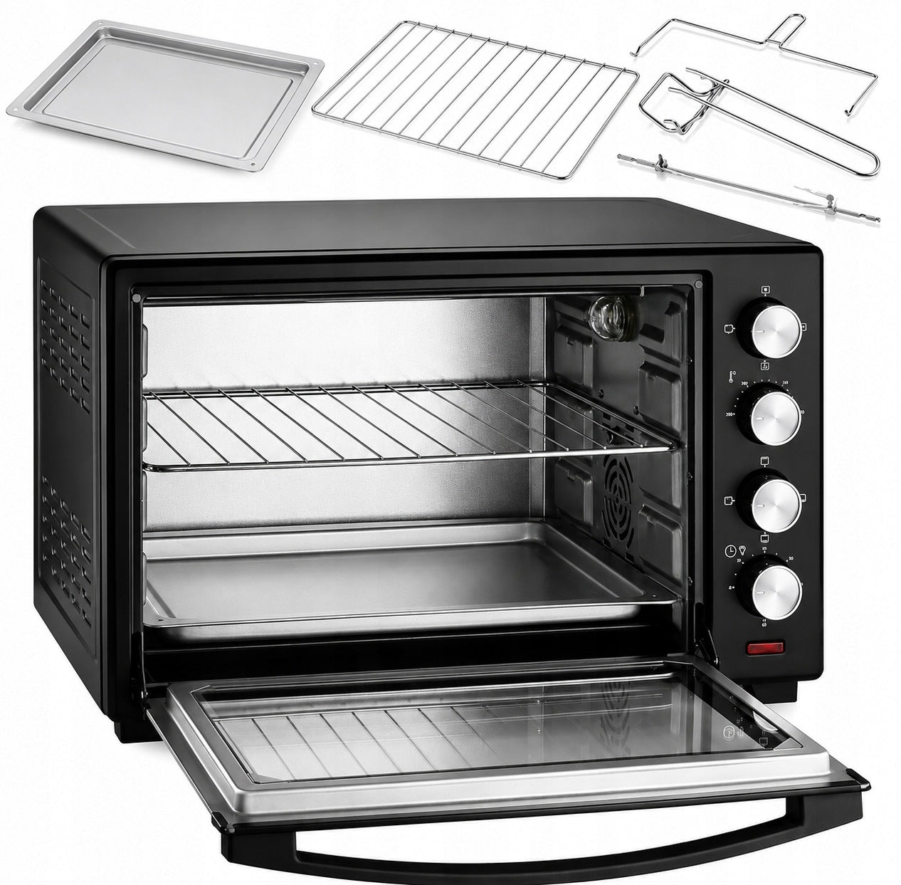 ELECTRIC OVEN THERMOCOUPLE GRILL KERCH CORDA 48L 2000W