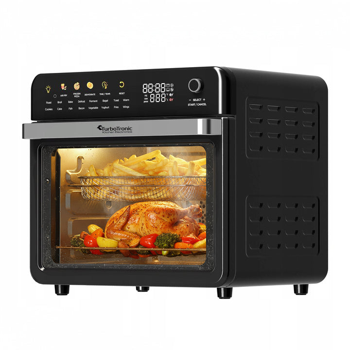 ELECTRIC OVEN WITH AIR FRYER GRILL FUNCTION 40-230°C 34L Packaging status original