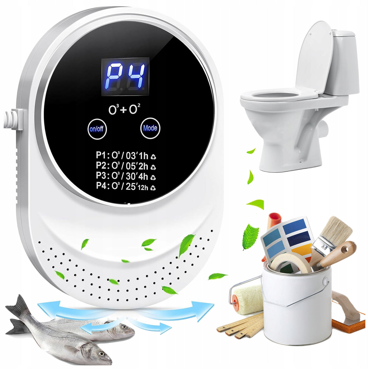 ELECTRIC OZONATOR ODOR NEUTRALIZER AIR PURIFIER SMALL Manufacturer code THTH8