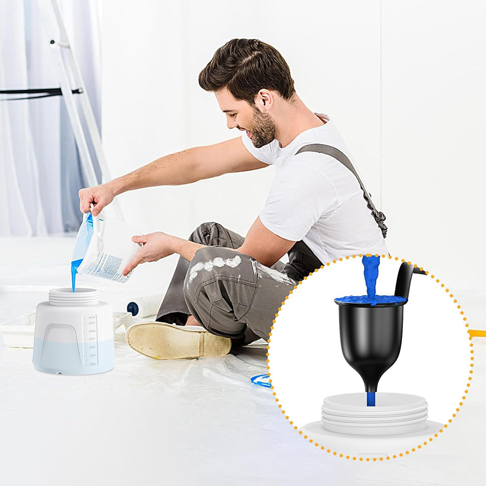 ELECTRIC PAINT GUN WALL PAINTING UNIT 4 NOZZLES SET Brand no brand
