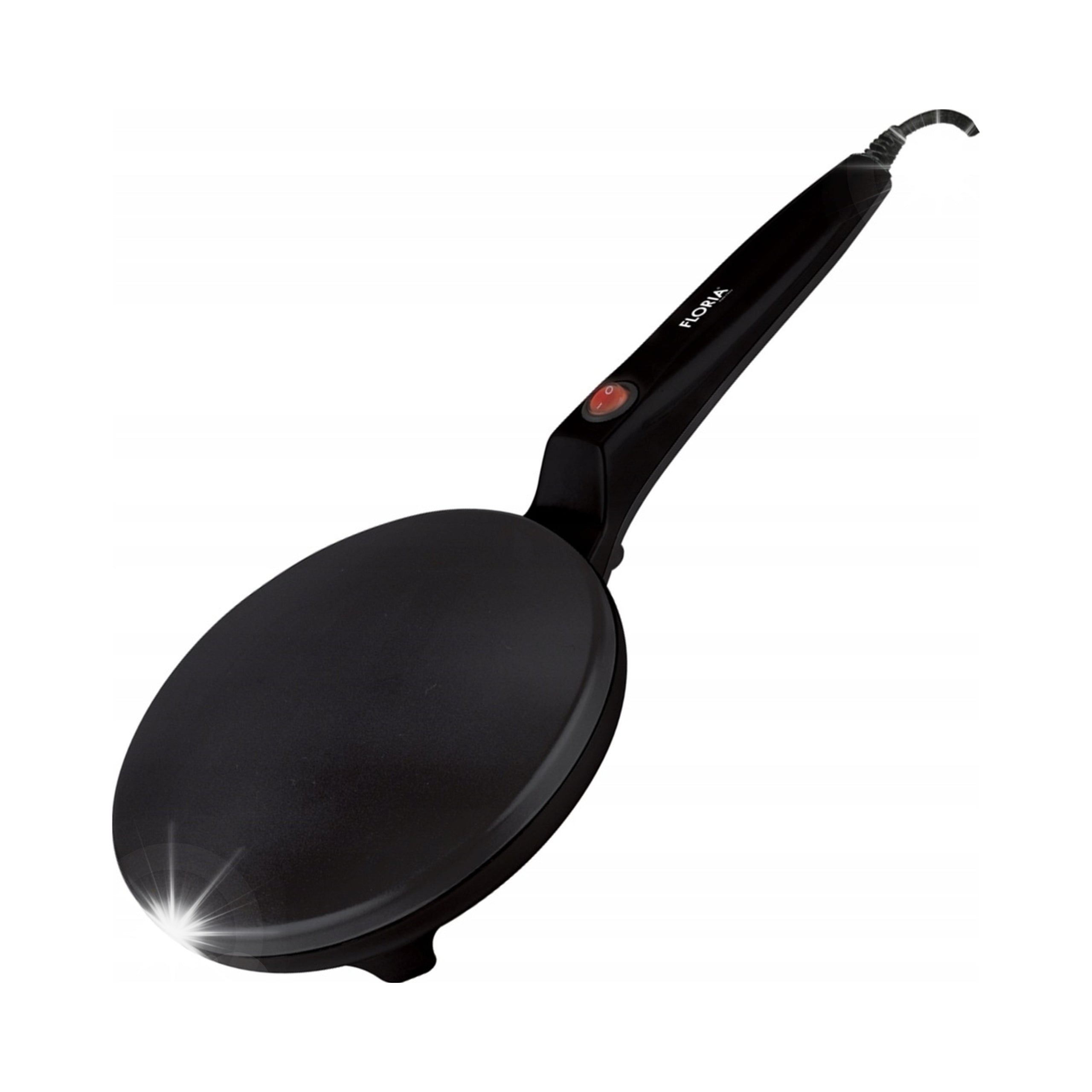 ELECTRIC PANCAKE MAKER AUTOMATIC BLACK NON STICK 20CM 700W