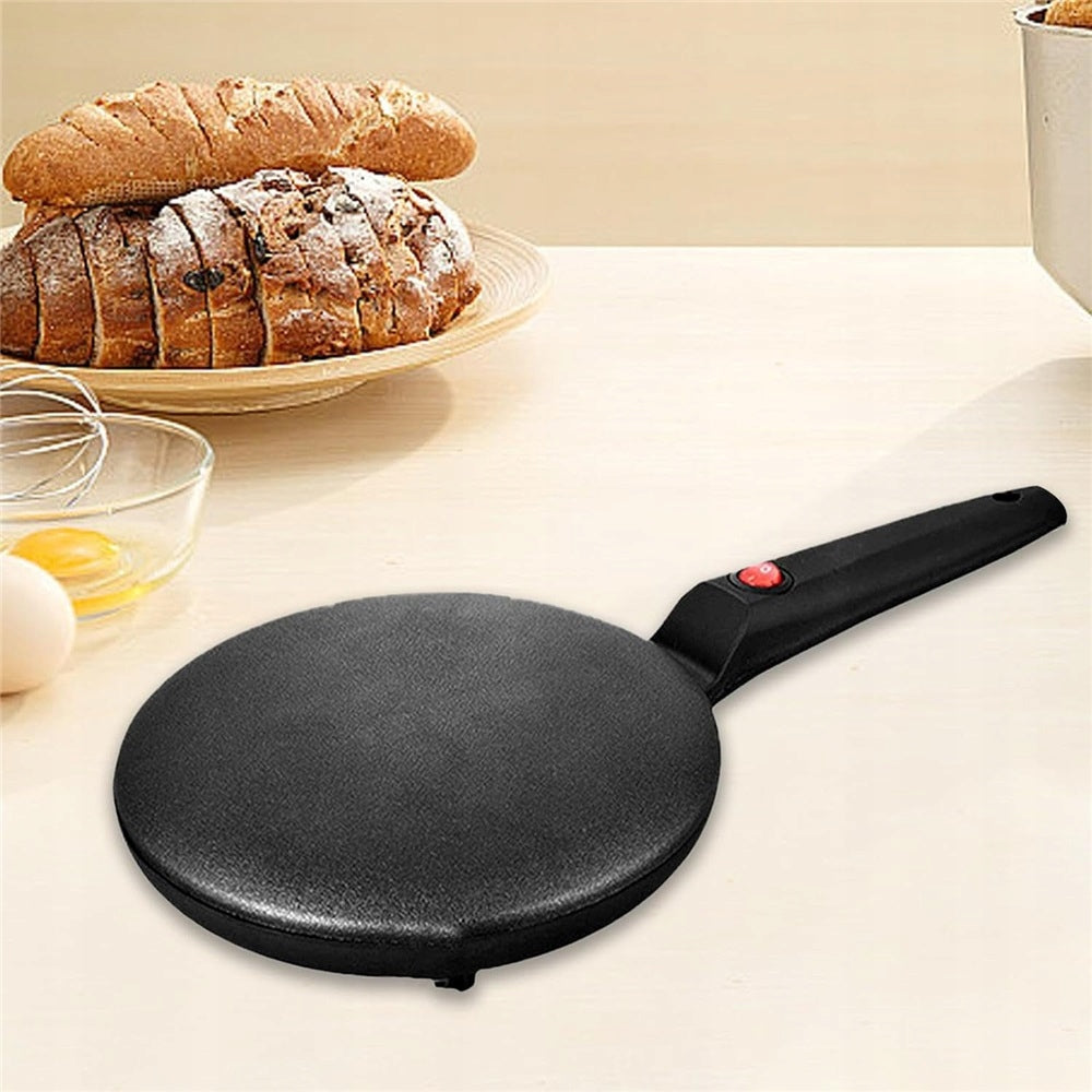 ELECTRIC PANCAKE MOLD 20CM ELONGATED HANDLE SAFETY PLATE Brand no brand