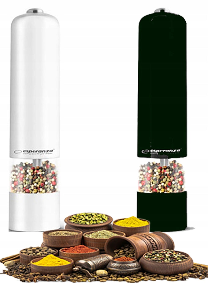 ELECTRIC PEPPER SALT GRINDER 2 PIECES Set