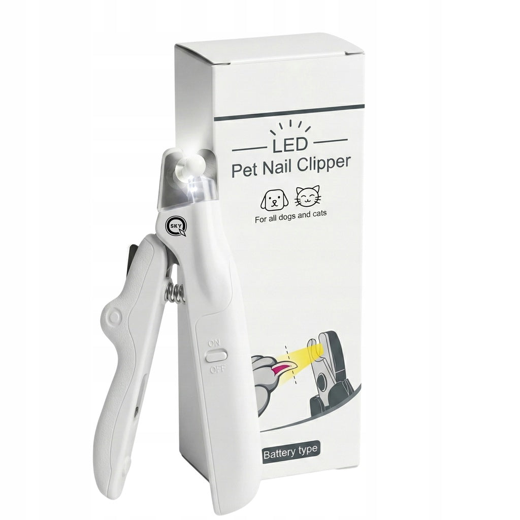 ELECTRIC PET CLAW CUTTER WITH LED LIGHTING WITH FILE Manufacturer code EDJ G10