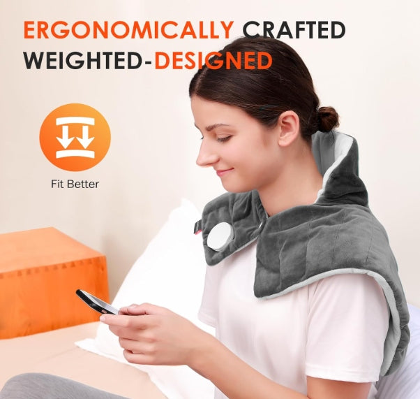ELECTRIC PILLOW HEATING BLANKET NECK RELAXATION 9-LEVELS Medical device no