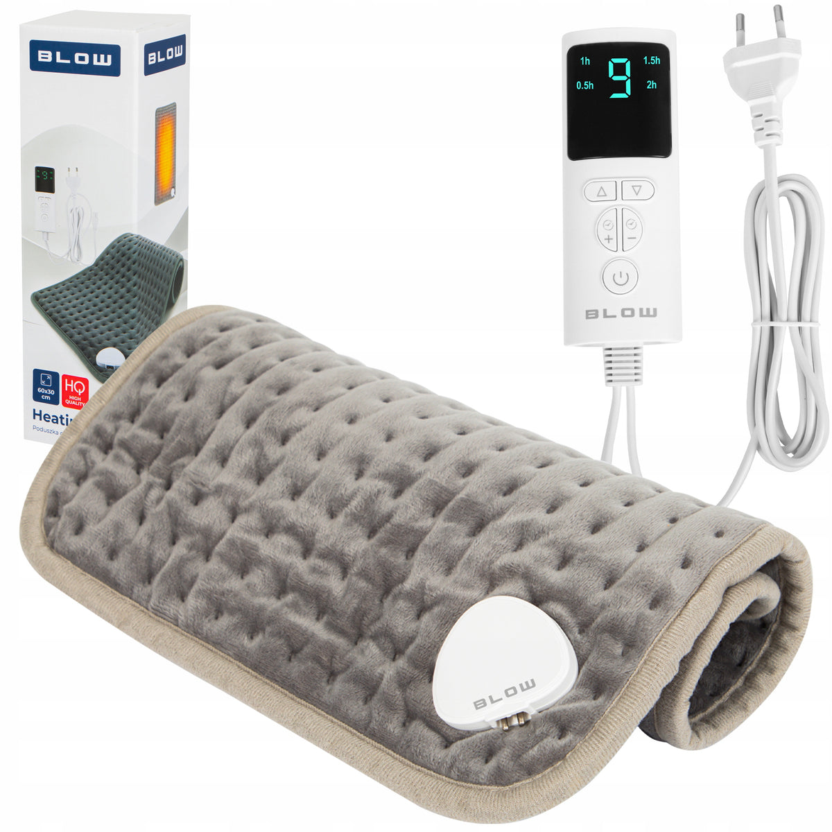 ELECTRIC PILLOW WARMING HOT WATER BOTTLE FOR PAINFUL JOINTS 60x30CM XL