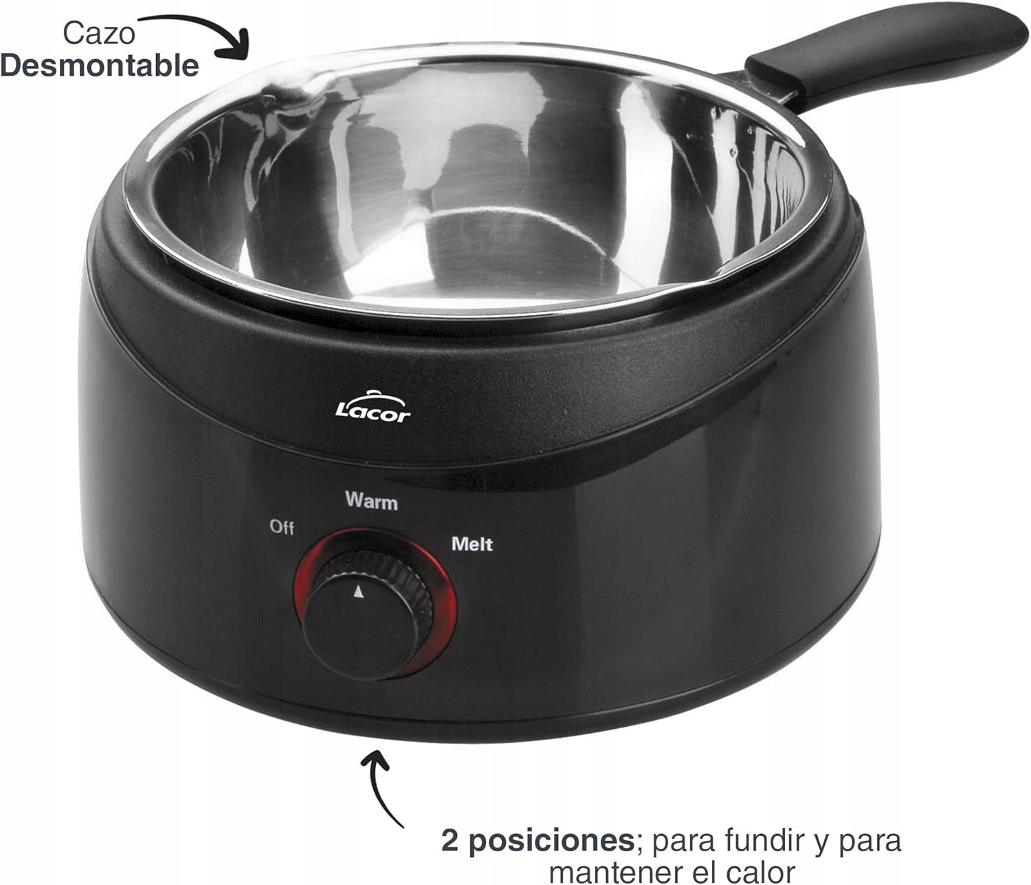 ELECTRIC POT FOR CHOCOLATE 1L 50W HEATER MELTING FONDUE EAN (GTIN) 5906104848003