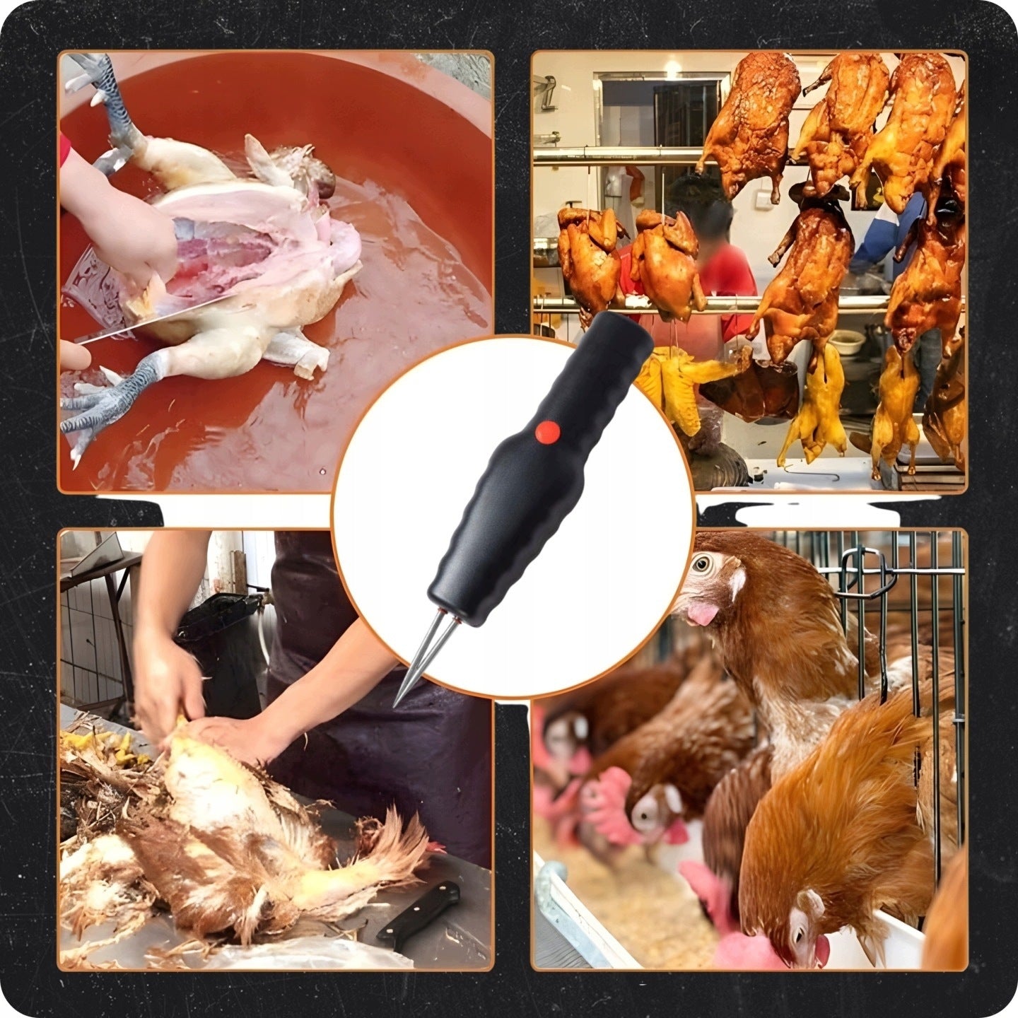 ELECTRIC POULTRY PICKER FEATHER FEATHERS CHICKEN DUCK GOOSE Brand JYIPure