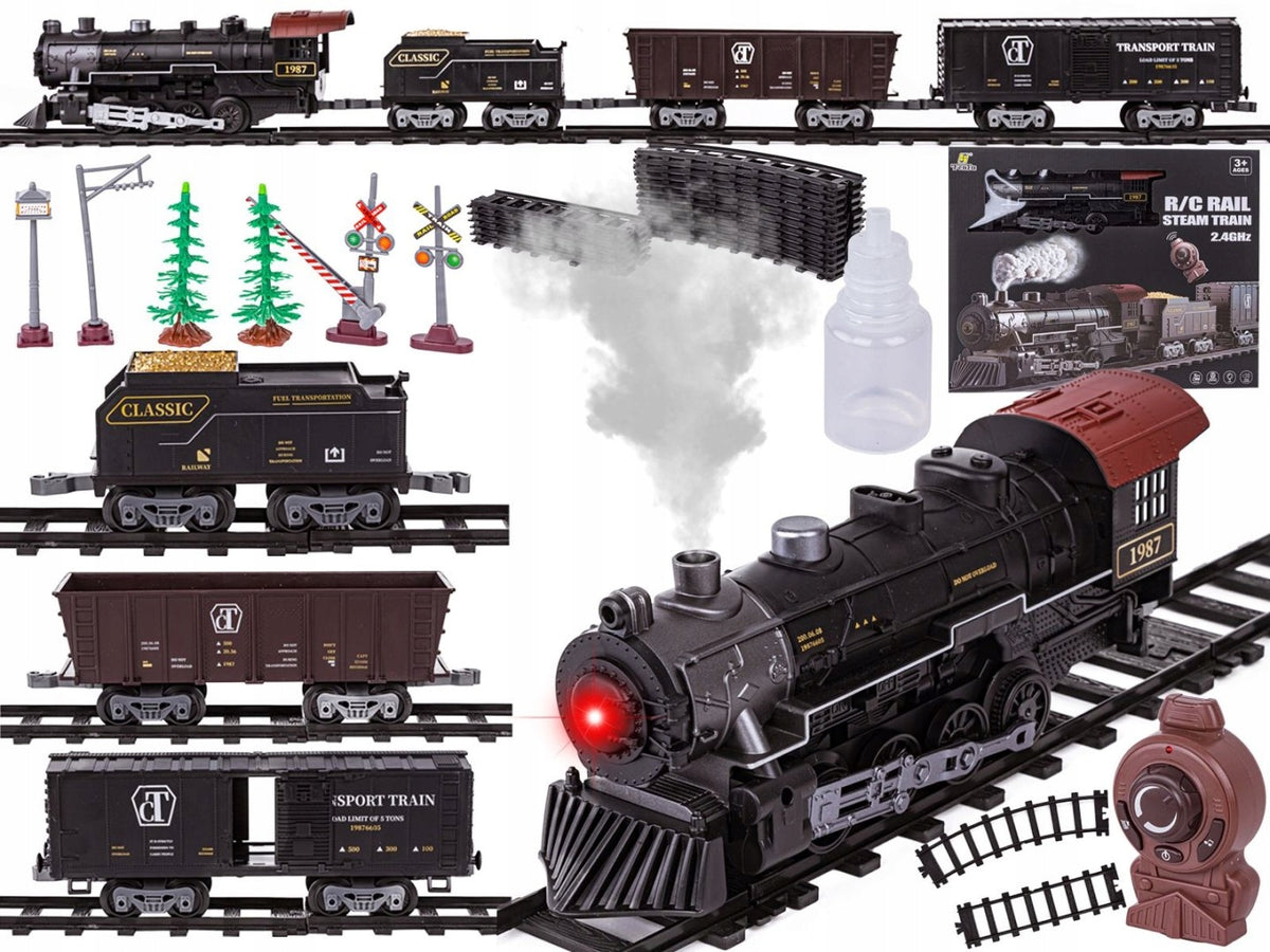 ELECTRIC QUEUE FENFA RC PILOT 2,4GHZ LOCOMOTIVE FREIGHT TRAIN