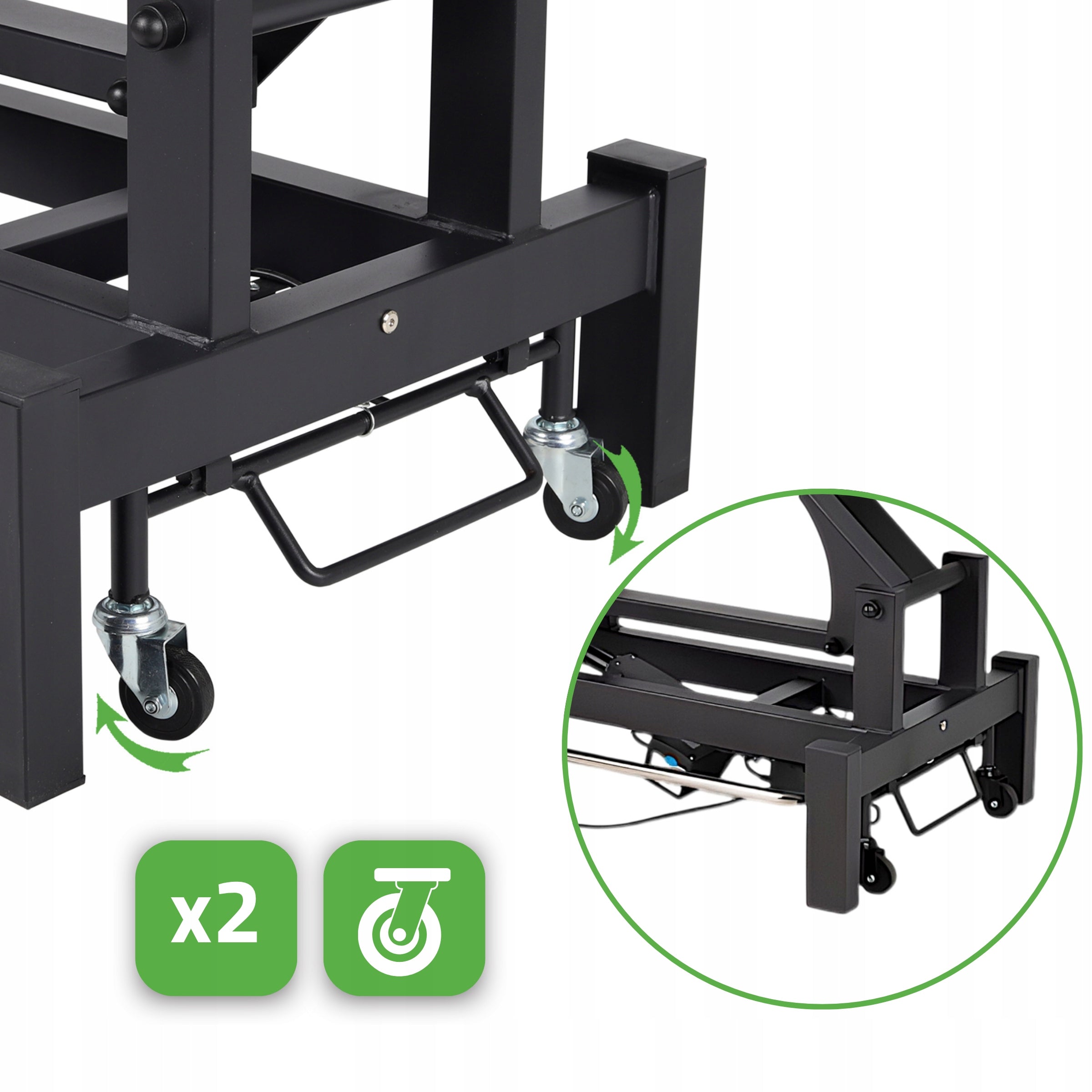 ELECTRIC REHABILITATION TABLE FORTIS 2 ERGO PILOT CONTROL FRAME HABYS Kind stationary table
