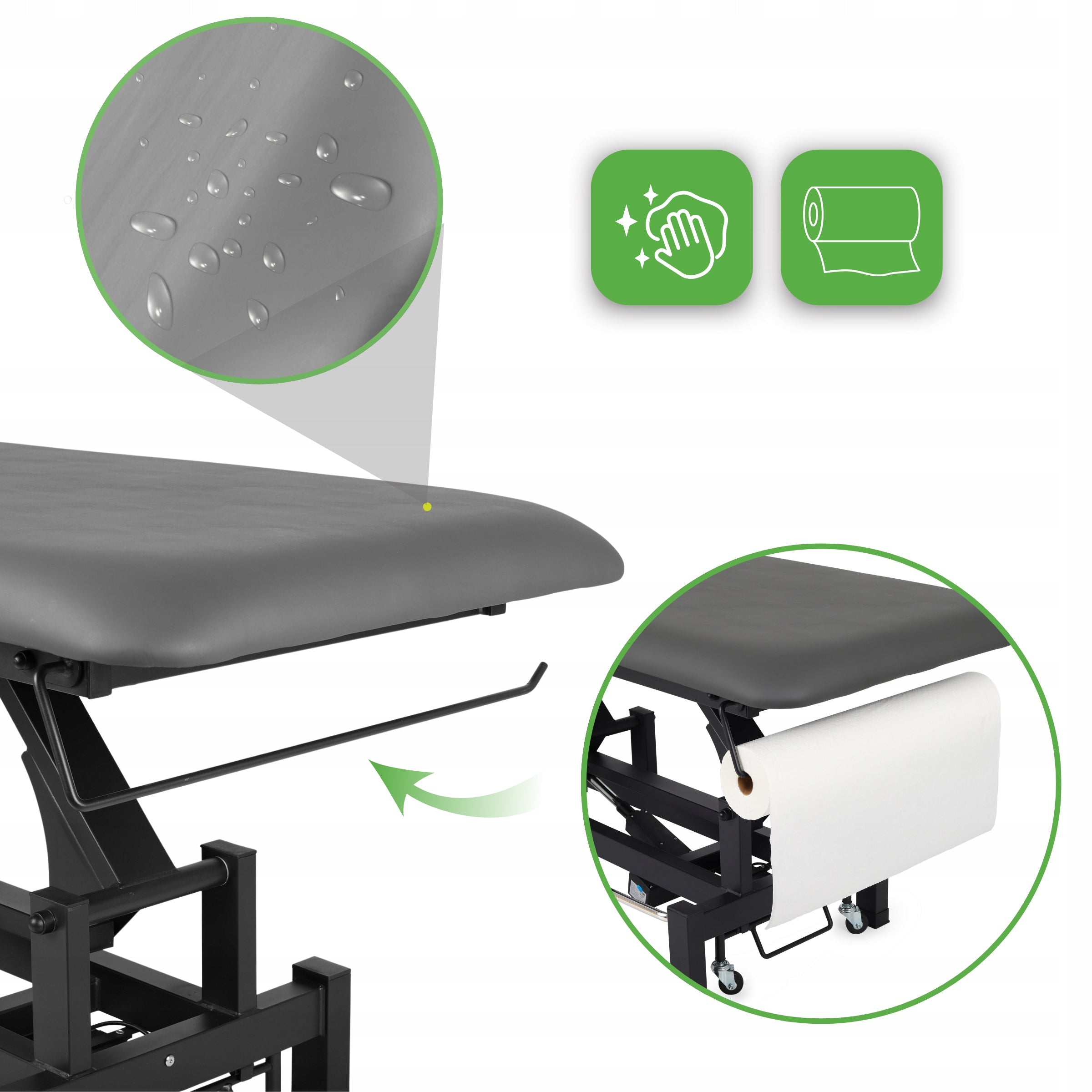 ELECTRIC REHABILITATION TABLE FORTIS 2 ERGO PILOT CONTROL FRAME HABYS Packaging status original