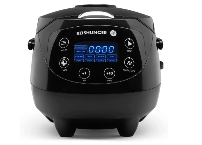 ELECTRIC RICE COOKER 350W STEAMER MULTICOOKER 8 PROGRAMS TIMER 1-3 PEOPLE