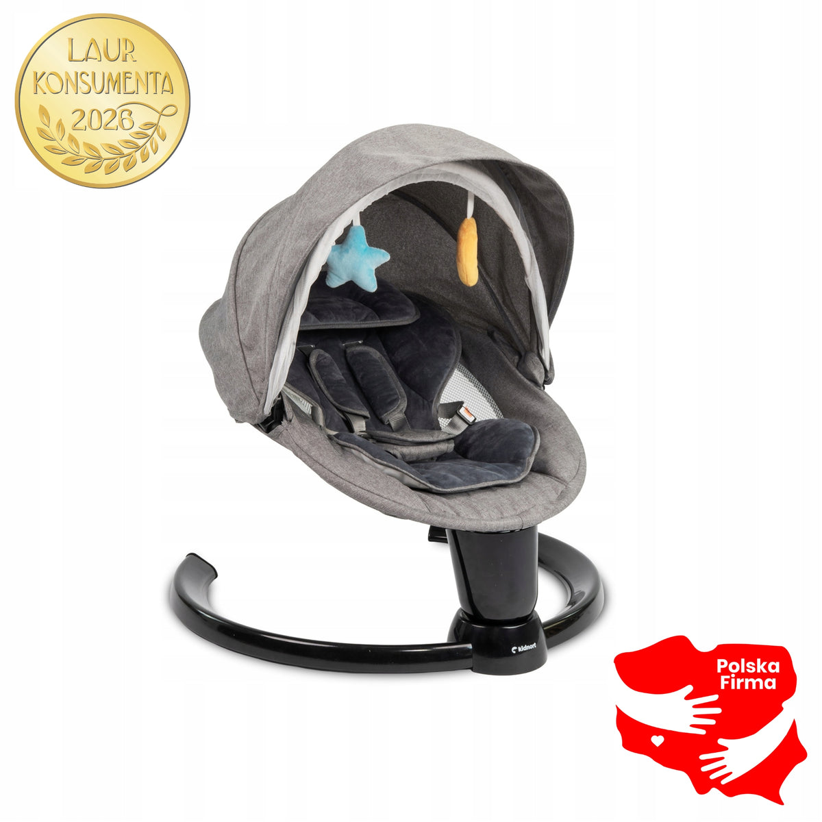 ELECTRIC ROCKER DROM BLACK KIDNORT - TOUCH PANEL Manufacturer code DK-131247