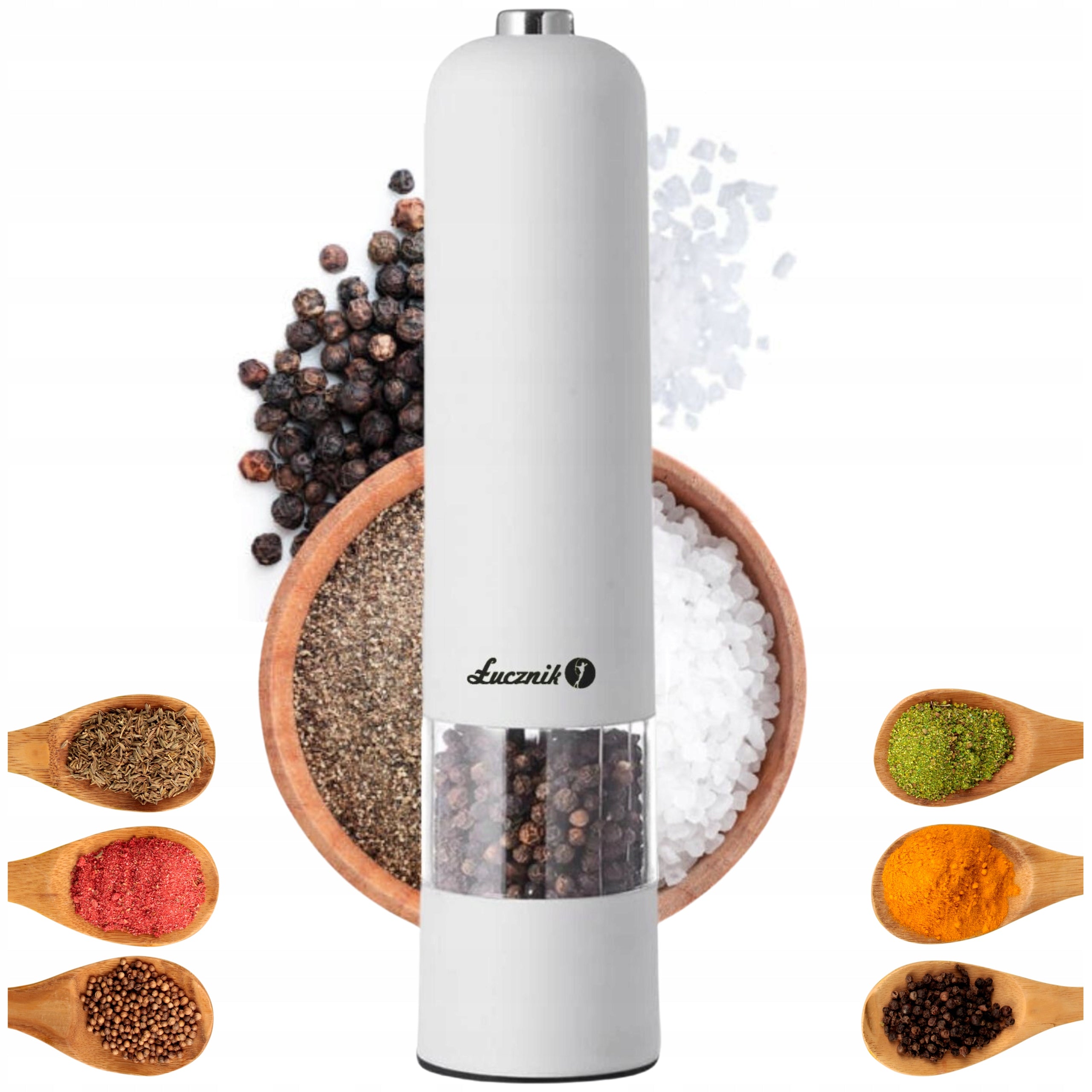 ELECTRIC SALT AND PEPPER GRINDER SPICES GRINDING ADJUSTMENT SET x2 Manufacturer code PM101