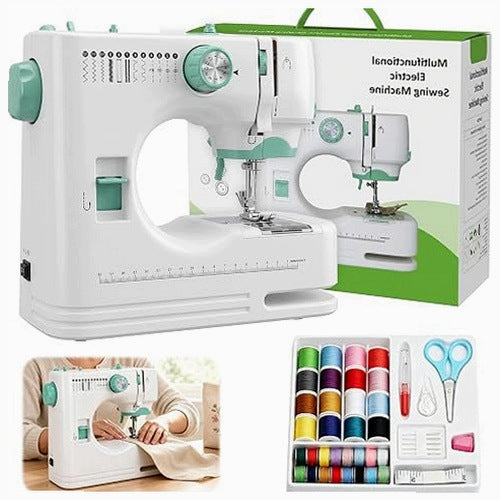 ELECTRIC SEWING MACHINE PORTABLE FOR BEGINNERS KIDS 12 DESIGNS