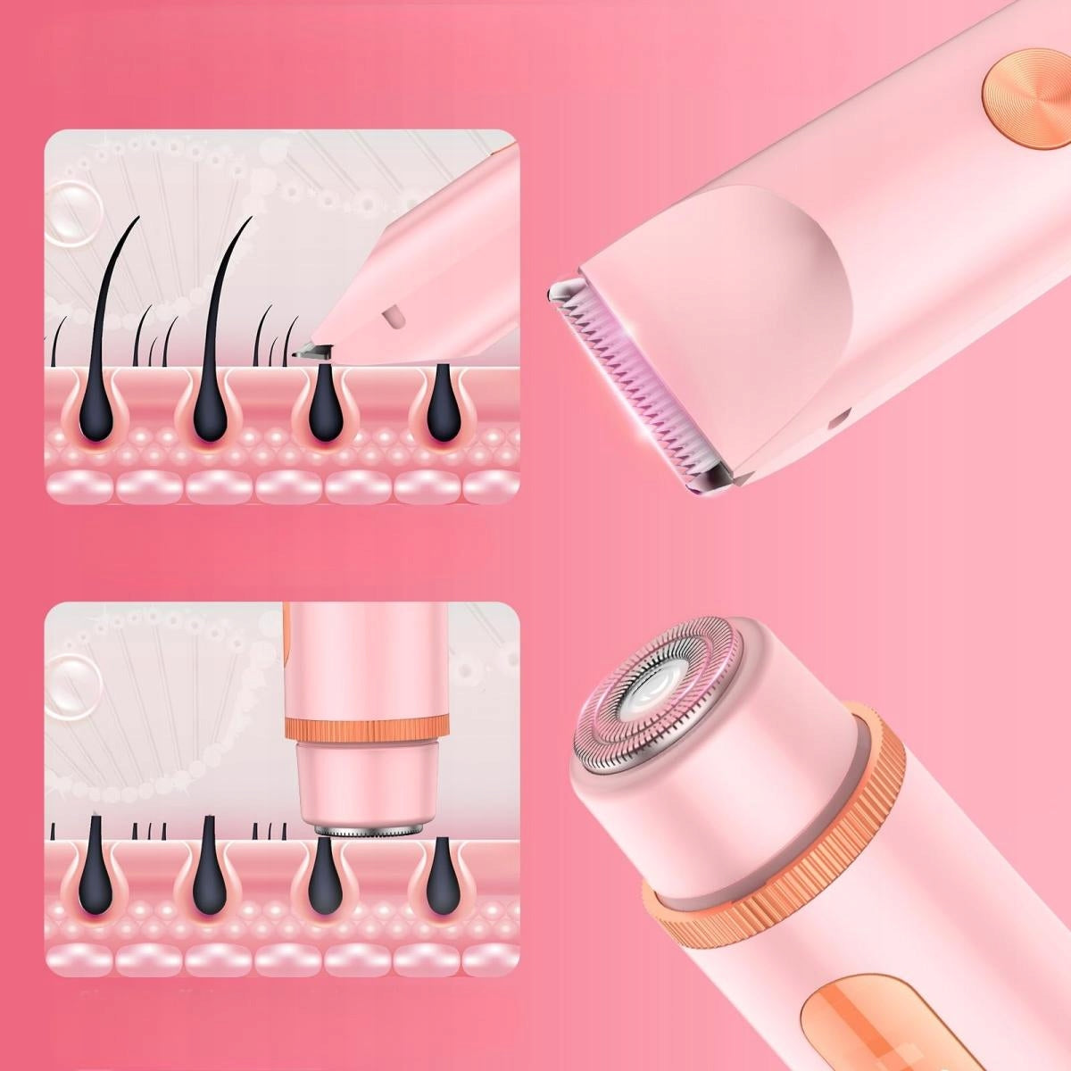 ELECTRIC SHAVER FOR WOMEN RAZOR EPILATOR WOMEN'S SHAVER Type foil